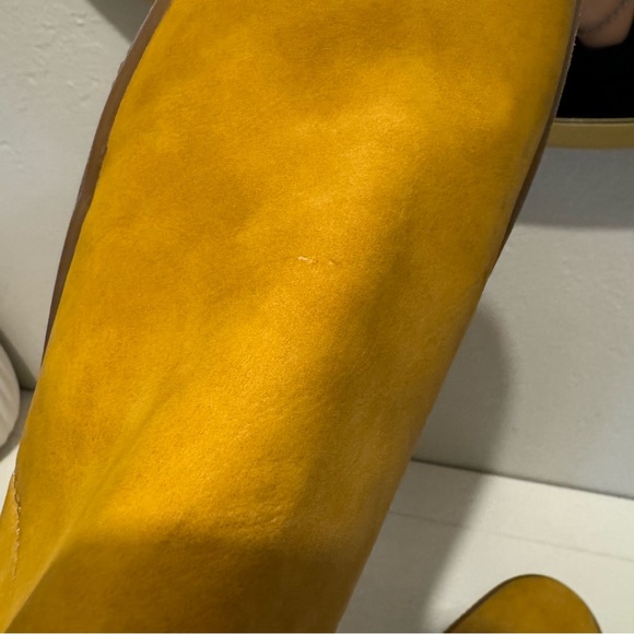 RIEKER Women’s Yellow Felicitas Chelsea Boots Size 10 42 - Picture 10 of 10